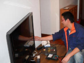 電視安裝,電視上墻移機。投影儀幕布安裝吊頂