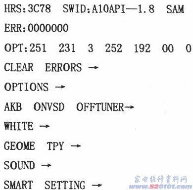 飛利浦34PT6251/93R彩電工廠總線進(jìn)入和調(diào)試_家電維修資料網(wǎng)